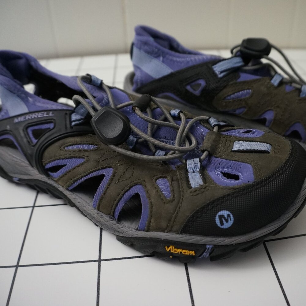 Merrell All Out Blaze Sieve Water Sandals - Purple & Grey Hiking Shandal
